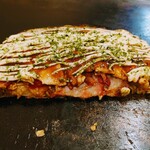 お好み焼き 鉄板焼き おかん家 - 令和5年4月 ランチタイム
      豚玉 550円