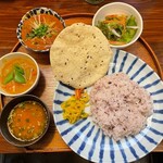 月と亀 - 鰯のつみれカレー定食