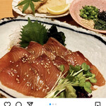 四季のご馳走や 和 - ◆週替わり御膳 1,000円税込
      豊後大分郷土料理"桜ぶりのりゅうきゅう"
      〜店舗Instagramから引用〜