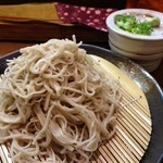 もりそば大盛りとそばつゆ