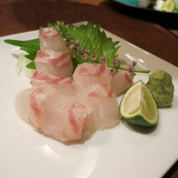味とく家 - 天然真鯛刺身
