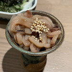 酒肴あおもん - イカ青唐辛子味噌