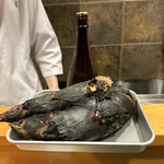 味享 - ❸京都長岡産筍炭火焼き。