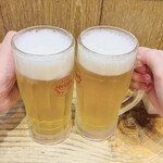 天龍 - オリオンビールで、ありっ♪(*^^)o∀*∀o(^^*)♪乾杯