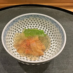 味享 - ❹赤貝、うるい、土佐酢煮凝り。