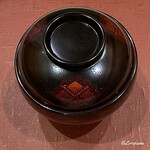 御料理 寺沢 - 特注の椀器