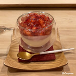 御料理 寺沢 - いちごのブラマンジェ