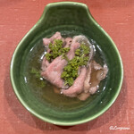 御料理 寺沢 - いわて牛のしゃぶしゃぶ花山椒とともに