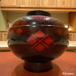 御料理 寺沢 - 特注の椀器