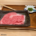 御料理 寺沢 - いわて牛のサーロインと花山椒