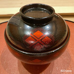 御料理 寺沢 - 特注の椀器