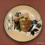 御料理 寺沢 - のどぐろと筍の備長炭焼と花山椒