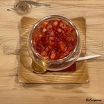 御料理 寺沢 - いちごのブラマンジェ