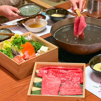 北新地しゃぶしゃぶすき焼き きらく - 
