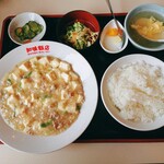 Chimi Hanten - 白いマーボードーフ定食 (770円・税込)