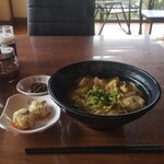 福玉 - えびワンタン麺定食のご飯抜きと、ちょこっとシュウマイ(1000円＋200円)