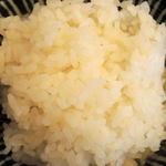 とんかつ桂 - 白めし