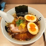 Asakusa Ramen Yoroiya - 縁たまラーメン 1050円