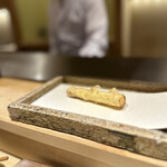 日本橋 蕎ノ字 - ホワイトアスパラ