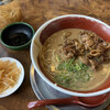 麺王 - 卓上もやしナムル_追バラ肉_徳島ラーメン