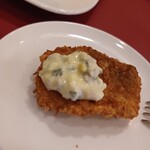 レストラン　クレール - 綱代産アジフライ with タルタルソース