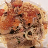 Focacceria la Brianza - ズワイガニと雲丹のオイルパスタ