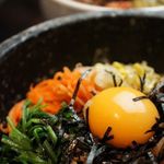 stone grilled bibimbap