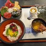 魚健 - 海鮮丼ランチ　1,280円