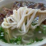 風遊斎 - 麺のアップ