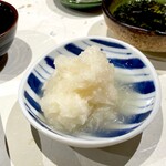 鮨匠 のむら - 大根おろし
