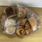 天然こうぼぱん とことこ - 上空からのパン達の様子(*ﾟ▽ﾟ*)