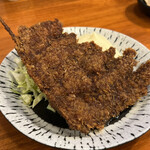 もつ焼きばん - レバカツ　308円