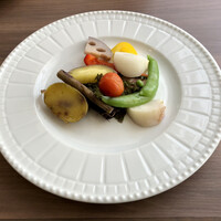 リストランテ アクアパッツァ - ボイル有機野菜