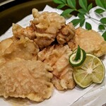 [Kinsoudori] Chicken tempura from a soba restaurant