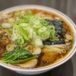 青島食堂 - 青島チャーシュー麺大盛＋メンマ５０＋ねぎ５０