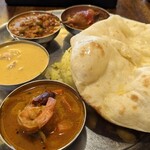 印度料理シタール - トリプルカレーセット