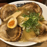 満麺亭 - チャーシュー塩ラーメン