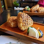 郷土料理ともん - 来てよかったと思う焼きおにぎり