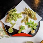 郷土料理ともん - 天ぷら前半戦