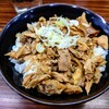 もつの屋 - 数量限定 まかない丼
+80円!!??謎肉