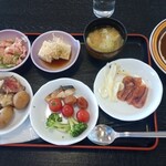 北海道温根湯温泉 大江本家 - 一週間後の朝食です。当然同じです。