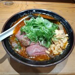 中華蕎麦 ひら井 - 中華蕎麦(辛い変更+100)