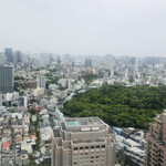 Tempura Azabu Yokota - 個室から景色