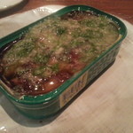 ホットオイルサーディンでらしそがけ（700円）