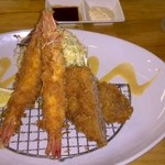 コートレット - エビミン定食（ミンチカツ）