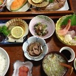 Miyakoya - 夜のサービス定食¥1080