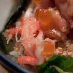 日本橋海鮮丼 つじ半 - 竹、カニ入り