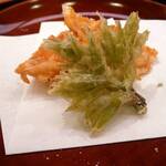 味 ふくしま - 揚げ物　桜海老とこしあぶら