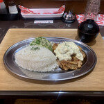 キッチン あずま - ︎  ⭐︎  タルタルチキン南蛮定食　　　　 税込  ８００ 円