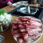 アサヒビール園 - ラム＆豚肉しゃぶしゃぶ